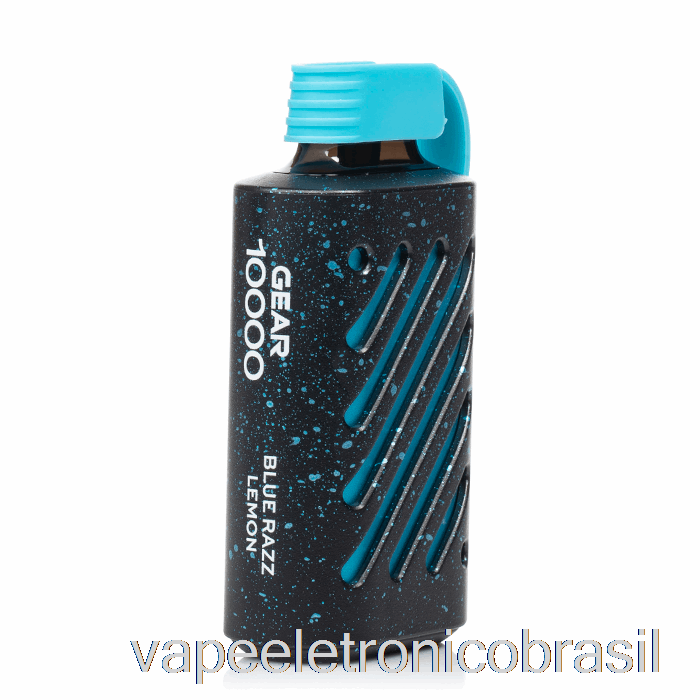 Vape Eletrônico Vozol Gear 10000 Descartável Azul Razz Limão